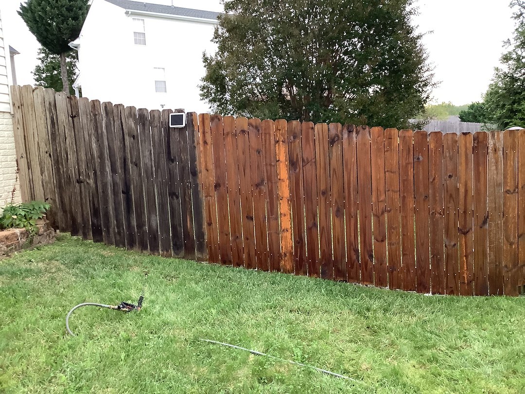 Wood Fence Cleaning and Restoration